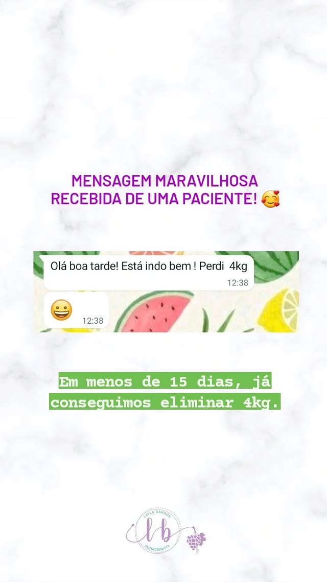 Depoimento: Paciente destaca melhora na saúde e disposição com reeducação alimentar